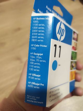 Cartucho tinta HP 
