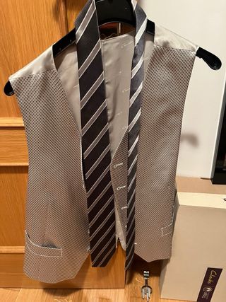 Chaleco boda exclusivo y con corbata EMIDIO TUCCI