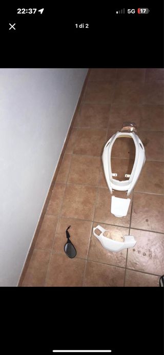 Carene, specchietto, luce stop naked 50cc