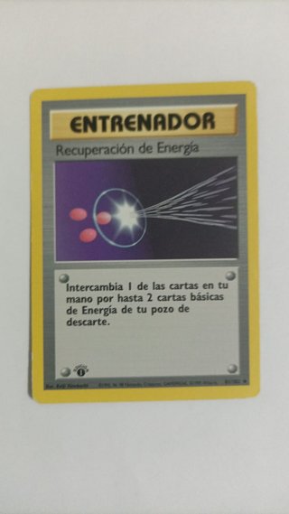 Cartas Pokémon Entrenador TCG 1°edición