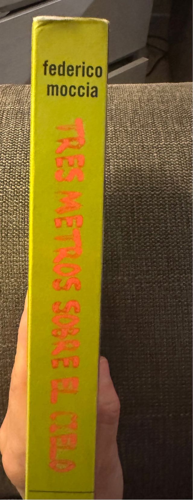 Libro: A tres meteos sobre el cielo