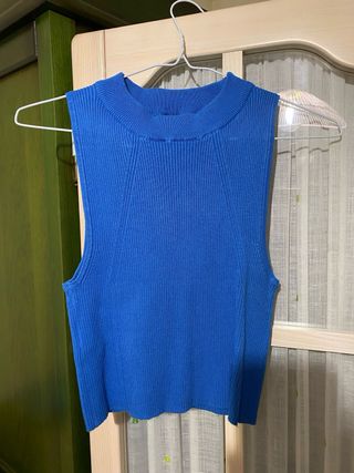 Top azul niña o adolescente