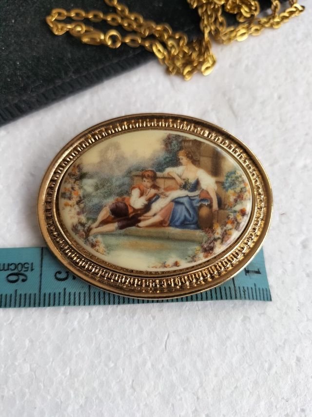 Conjunto joyas antiguas camafeos