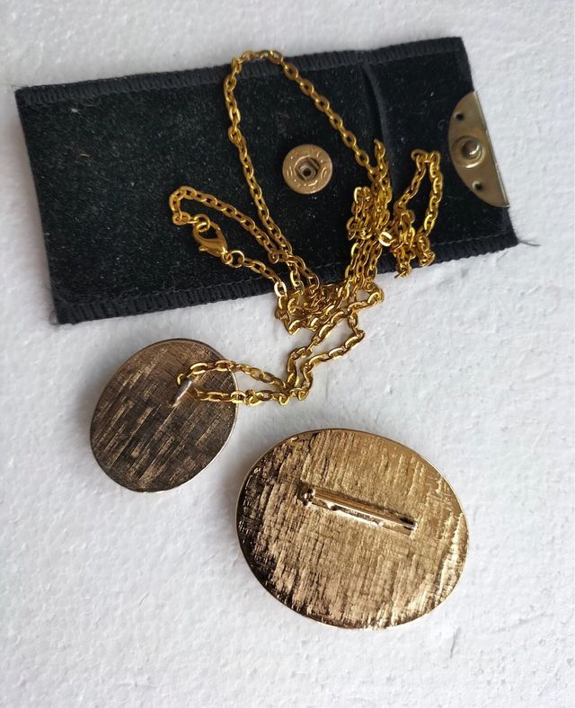 Conjunto joyas antiguas camafeos