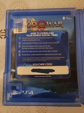Juego God of War PS4