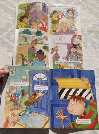 2 libros inglés nivel 1 y 2 para niños