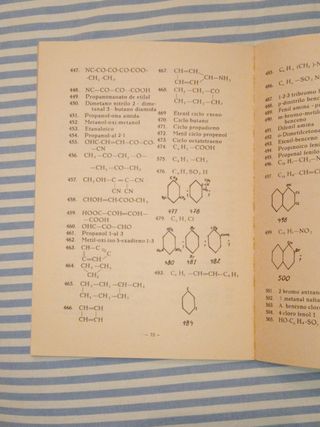 Formulación química.