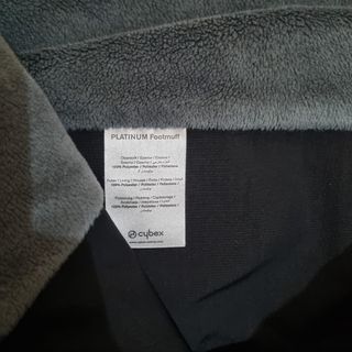 Footmuff platinum Cybex 