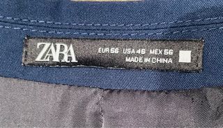 TRAJE ZARA MAN CONFORT TALLA 56/48