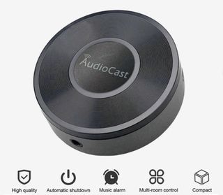 Recetor musica wifi audio cast
