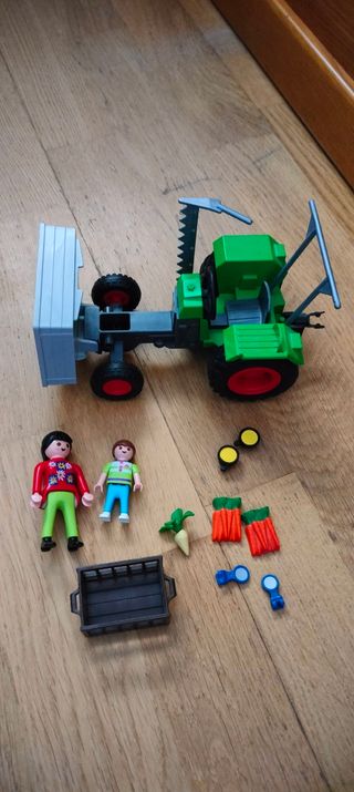 Tractor Campesino Playmobil