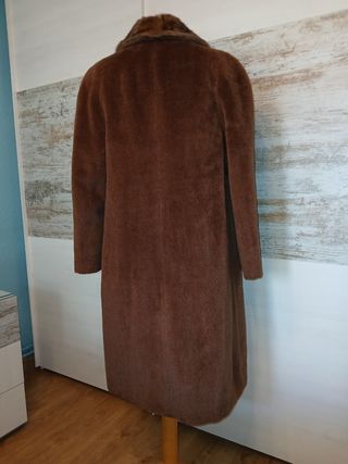Abrigo de señora de lana de alpaca