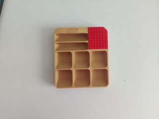 Cajita montar legos (hecho con impresora 3D)