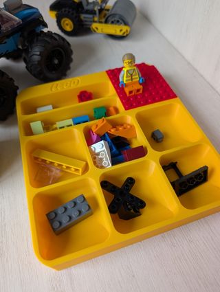 Cajita montar legos (hecho con impresora 3D)