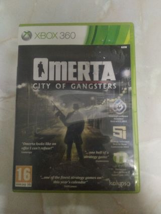 Omerta city of gangsters Xbox 360