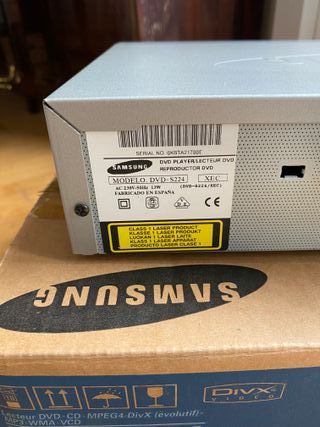 Reproductor DVD Samsung P244