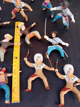 Figuras Oeste Papo años 90 Sin estrenar
