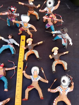 Figuras Oeste Papo años 90 Sin estrenar
