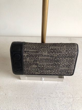 Cartera billetera-monedero Adolfo Domínguez