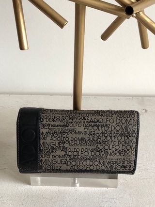 Cartera billetera-monedero Adolfo Domínguez