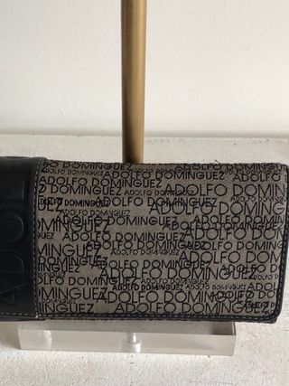 Cartera billetera-monedero Adolfo Domínguez
