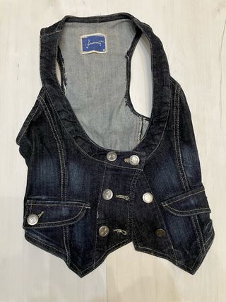 Chaleco vaquero stradivarius