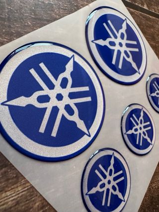EMBLEMAS 3D GEL YAMAHA MOTO YZR WRF TENERE R1 R6