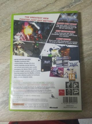Blazblue pack Xbox 360