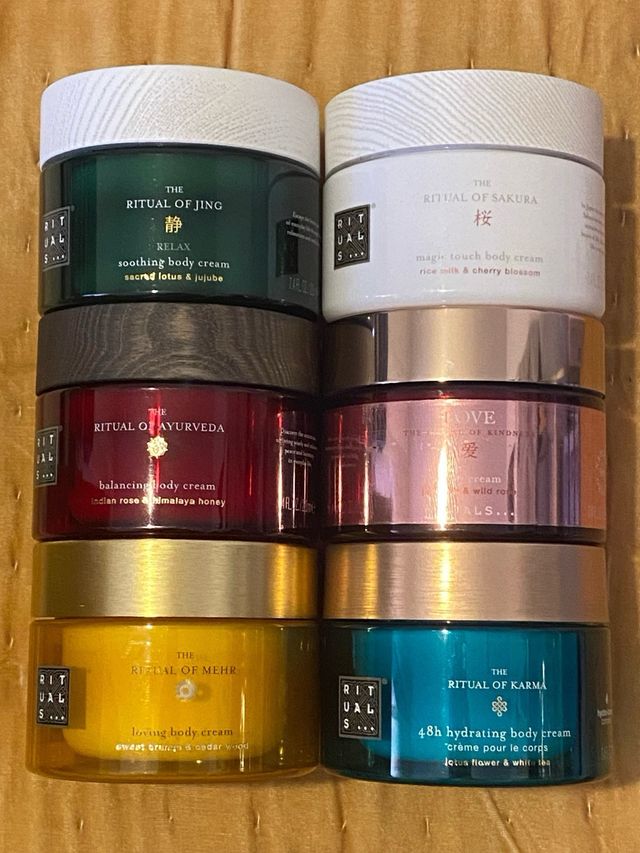 Lote cremas de cuerpo