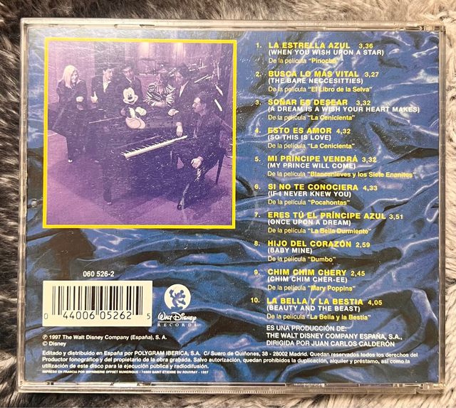 CD Mocedades canta a walt Disney