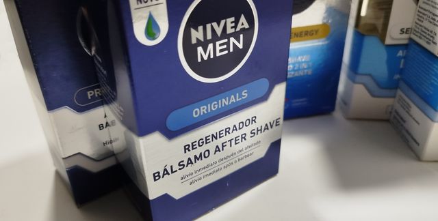 5 UNIDADES AFTER SHAVE NIVEA MEN (NOVO NA CAIXA)