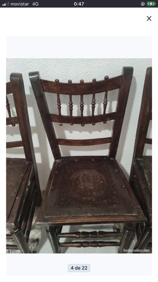 Sillas antiguas tres