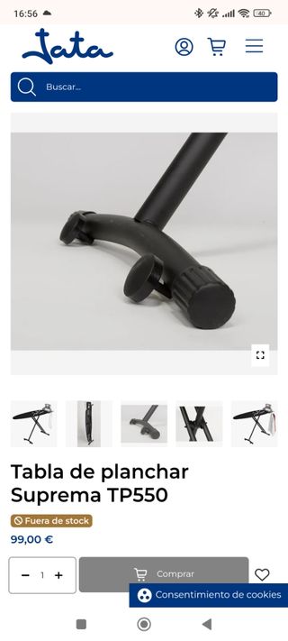 Tabla de planchar JATA