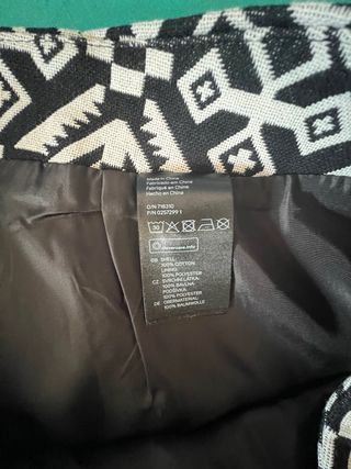 Falda mini invierno H&M