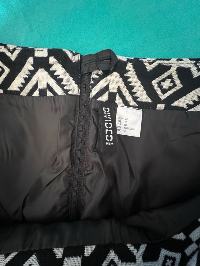 Falda mini invierno H&M