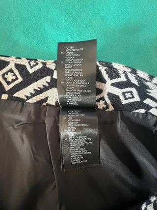 Falda mini invierno H&M