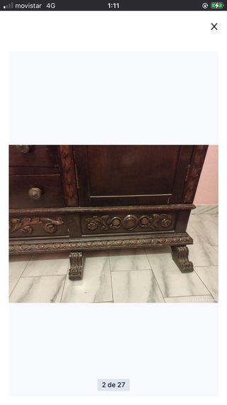 Armario antiguo artesanal