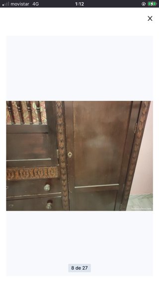 Armario antiguo artesanal