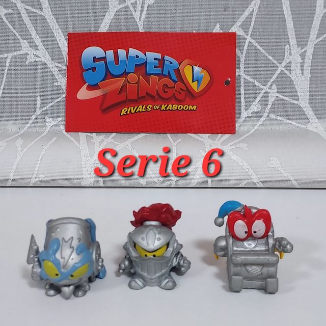 Superzings Plateados Serie 6