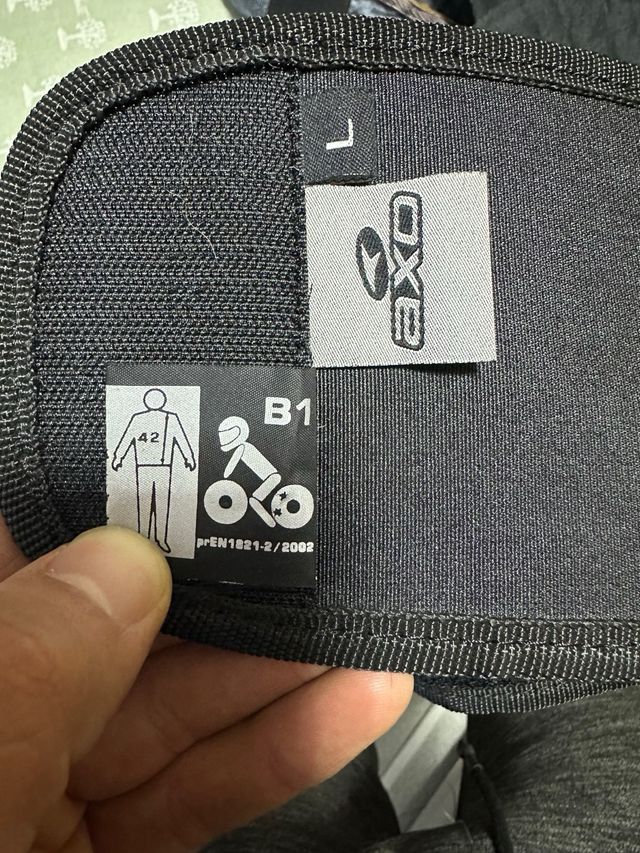 AXO paraschiena moto taglia L