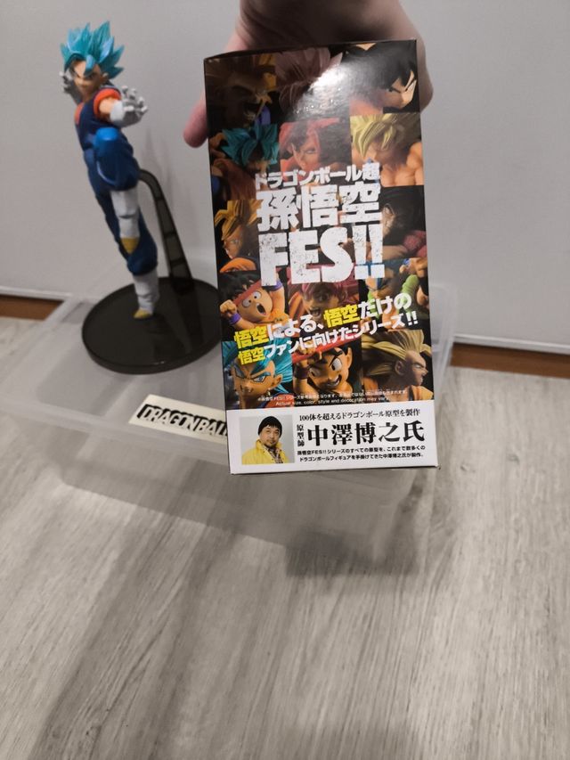 Dragón ball Vegito super Saiyan blue