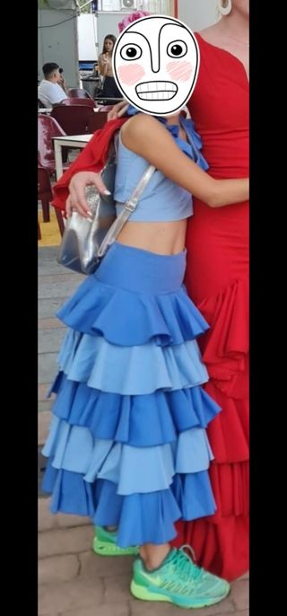 vestido flamenca gitana