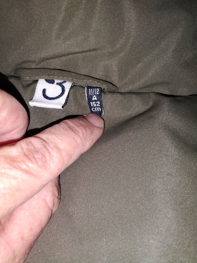 ABRIGO NIÑO DE 9 A  10años