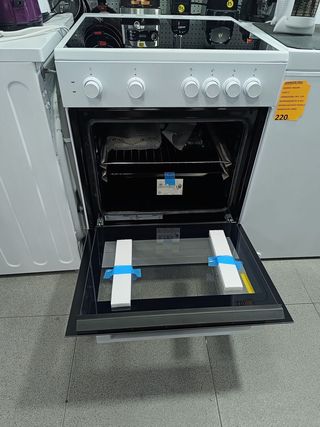Cocina Eléctrica Beko Horno+Vitro