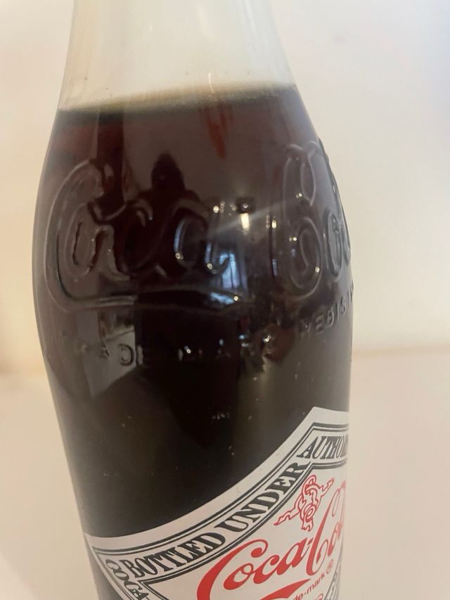 BOTTIGLIA COCA COLA 1977 ANNIVERSARIO 50’ 