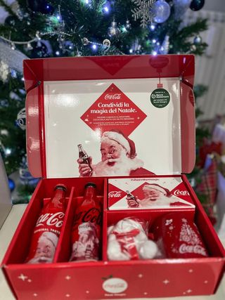 Box Coca Cola Christmas edition