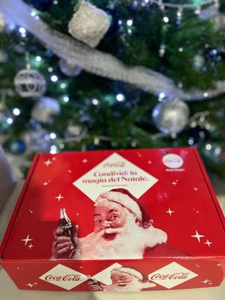Box Coca Cola Christmas edition