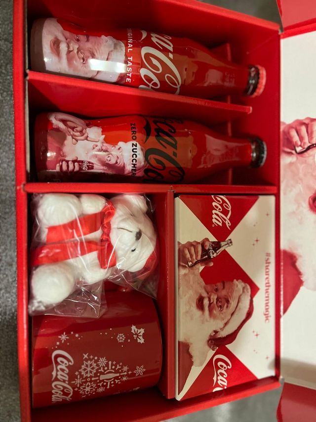 Box Coca Cola Christmas edition