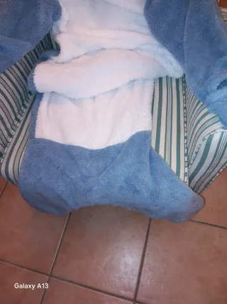 Coperta sacco delfino morbidissima