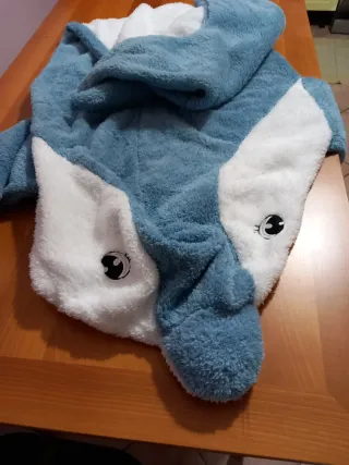 Coperta sacco delfino morbidissima